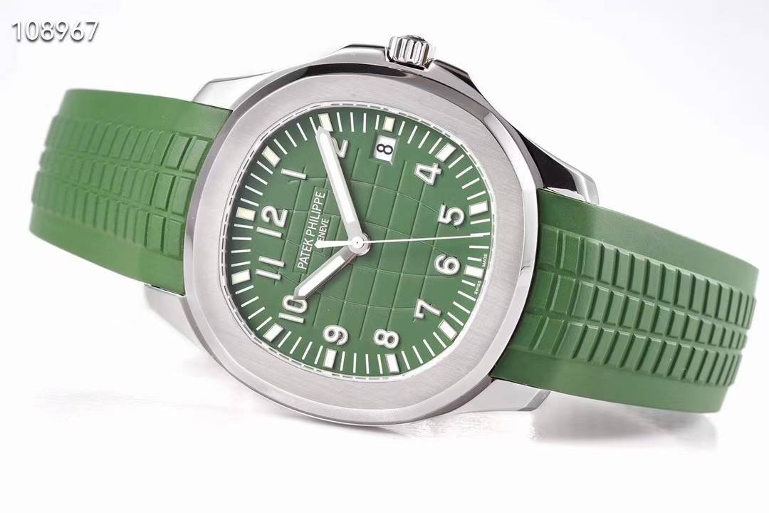 파텍필립 아쿠아넛 5167 그린 러버스트랩 워치 시계